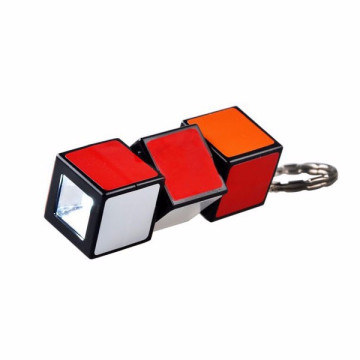 Mini Magic Cube Led lanterna de chaveiro LED